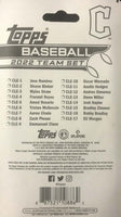 Cleveland Guardians 2022 Topps Factory Sealed 17 Card Team Set