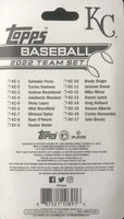 Kansas City Royals 2022 Topps Factory Sealed 17 Card Team Set Featuring Salvador Perez Plus