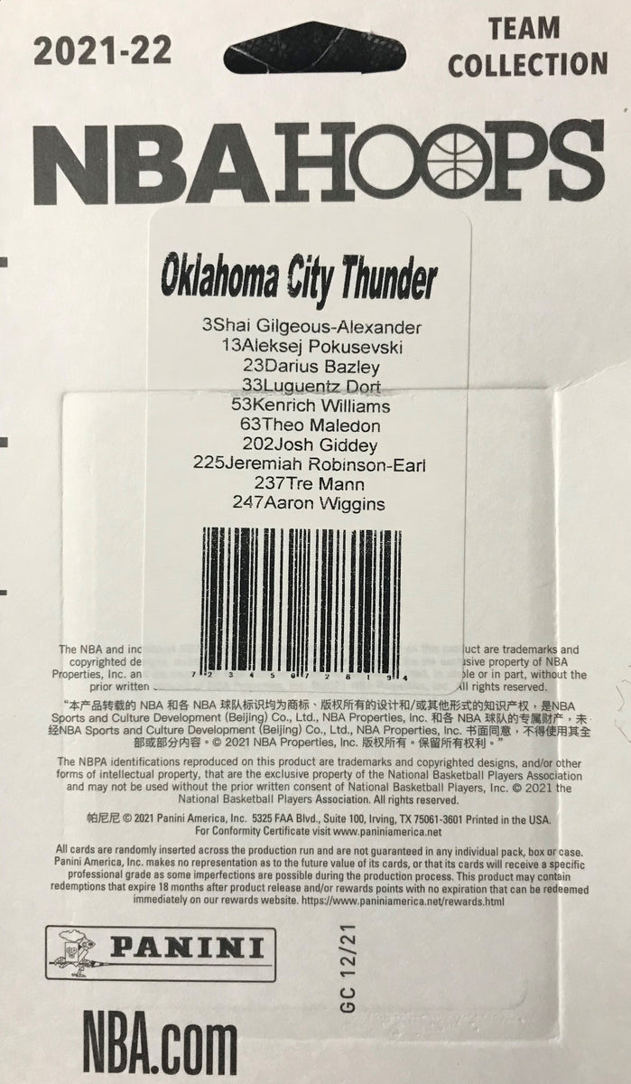 Oklahoma City Thunder 4 Pack Button Badges