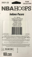 Indiana Pacers 2021 2022 Hoops Factory Sealed Team Set with Rookie cards of Isaiah Jackson and Chris Duarte