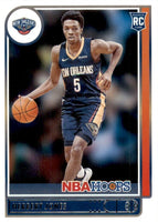 New Orleans Pelicans 2021 2022 Hoops Factory Sealed Team Set with Rookie Cards of Trey Murphy III and Herbert Jones