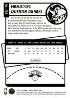 New York Knicks 2021 2022 Hoops Factory Sealed Team Set with Rookie cards of Quentin Grimes and Miles McBride