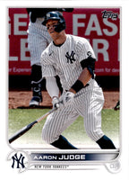 New York Yankees 2022 Topps Complete Mint Hand Collated 26 Card Team Set Featuring Aaron Judge and Gerrit Cole Plus Rookie Cards and Others