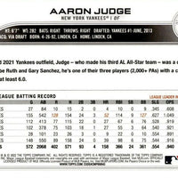 Aaron Judge 2022 Topps Series Mint Card #99