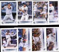 New York Yankees 2022 Topps Complete Mint Hand Collated 26 Card Team Set Featuring Aaron Judge and Gerrit Cole Plus Rookie Cards and Others