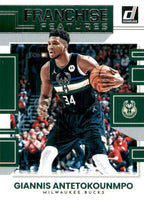 Giannis Antetokounmpo 2022 2023 Panini Donruss Franchise Features Series Mint Insert Card #10