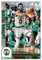 Jayson Tatum 2022 2023 HOOPS Basketball Series WINTER Version Mint Tribute Card #286