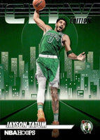 Jayson Tatum 2022 2023 HOOPS Basketball Series Mint City Edition Insert Card #1