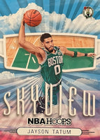 Jayson Tatum 2022 2023 HOOPS Basketball Series Mint Skyview Insert Card #9