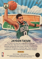 Jayson Tatum 2022 2023 HOOPS Basketball Series Mint Skyview Insert Card #9