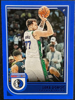 Luka Doncic 2022 2023 Panini Hoops Basketball Series Mint PURPLE Parallel Version Card #119