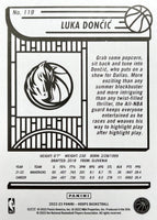 Luka Doncic 2022 2023 Panini Hoops Basketball Series Mint PURPLE Parallel Version Card #119