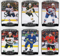 2022 2023 O Pee Chee OPC Hockey Complete Mint 600 Card Set with Short Printed Rookies and Stars