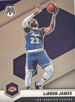 LeBron James 2020 2021 Panini Mosaic Basketball Series Mint Card #81