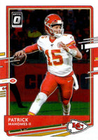 Patrick Mahomes II 2020 Donruss OPTIC Series Mint Card #1