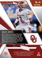 Jalen Hurts 2020 Panini Chronicles Draft Picks Phoenix Football Series Mint Rookie Card #14