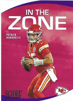 Patrick Mahomes II 2020 Score In The Zone Series Mint Insert Card IZ-PM
