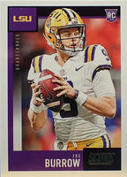 Joe Burrow 2020 Score Series Mint Rookie Card #360 in LSU College Jersey