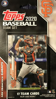 San Francisco Giants 2020 Topps Factory Sealed 17 Card Team Set