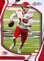 Patrick Mahomes II 2021 Panini Absolute Series Mint Card #1