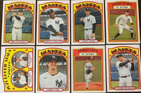 New York Yankees 2021 Topps Heritage 21 Card Team Set with Aaron Judge PLUS