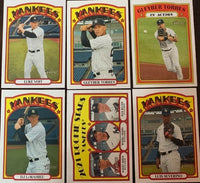 New York Yankees 2021 Topps Heritage 21 Card Team Set with Aaron Judge PLUS