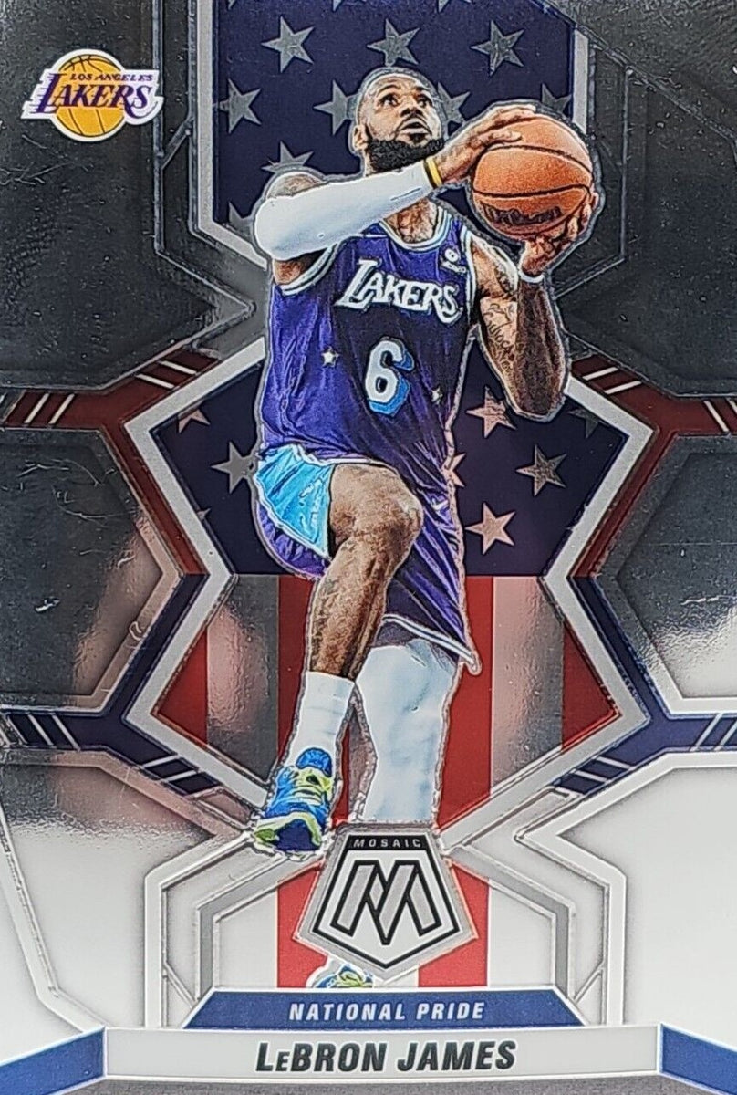 LeBron James 2021 2022 Panini Mosaic Series Mint National Pride