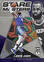 LeBron James 2021 2022 Panini Mosaic Stare Masters Series Mint Insert Card #6