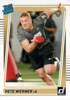 New Orleans Saints 2021 Donruss Factory Sealed Team Set with a Rated Rookie card of Ian Book