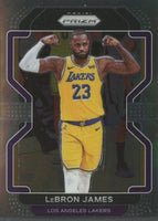 LeBron James 2021 2022 Panini Prizm Series Mint Card #91