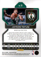 Jayson Tatum 2021 2022 Panini Prizm Series Mint Card #13
