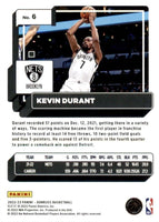 Kevin Durant 2022 2023 Panini Donruss Basketball Series Mint Card #6