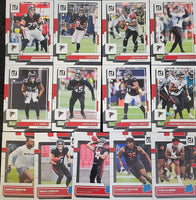 Atlanta Falcons 2022 Donruss Factory Sealed Team Set with a Rated Rookie Card of Drake London, Tyler Allgeier and Desmond Ridder Plus Others