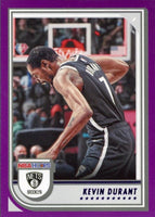 Kevin Durant 2022 2023 Panini Hoops Basketball Series Mint PURPLE Parallel Version Card #10