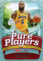 Lebron James 2022 2023 Panini Hoops Pure Players Series Mint Card #8
