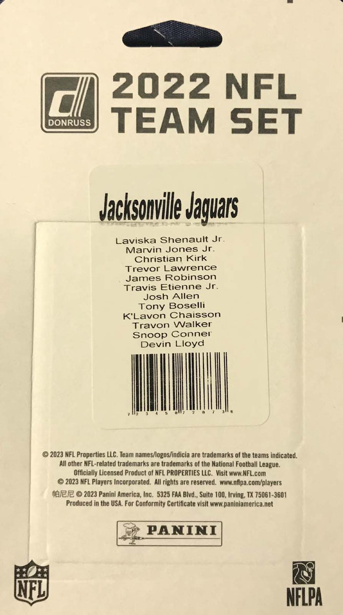 Jacksonville Jaguars: Travis Etienne Jr. 2022 - Officially Licensed NF