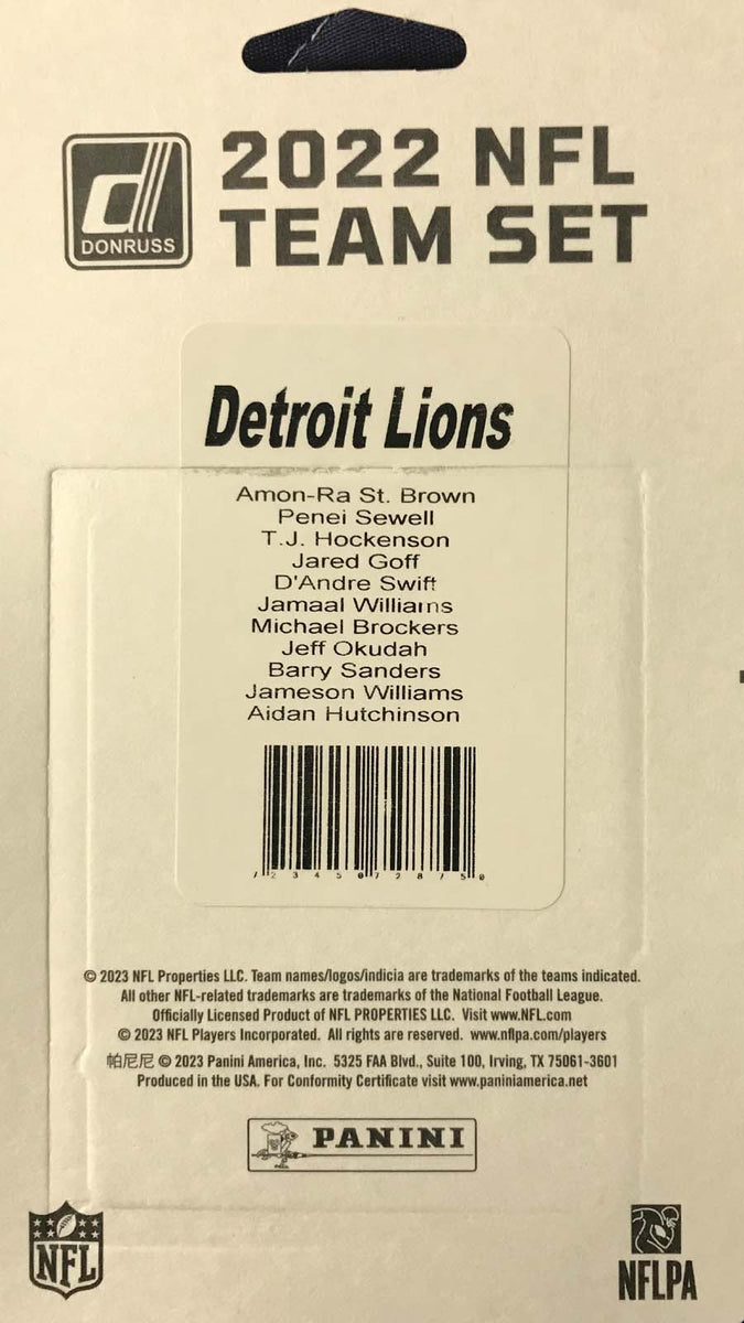 Detroit Lions Trademarks