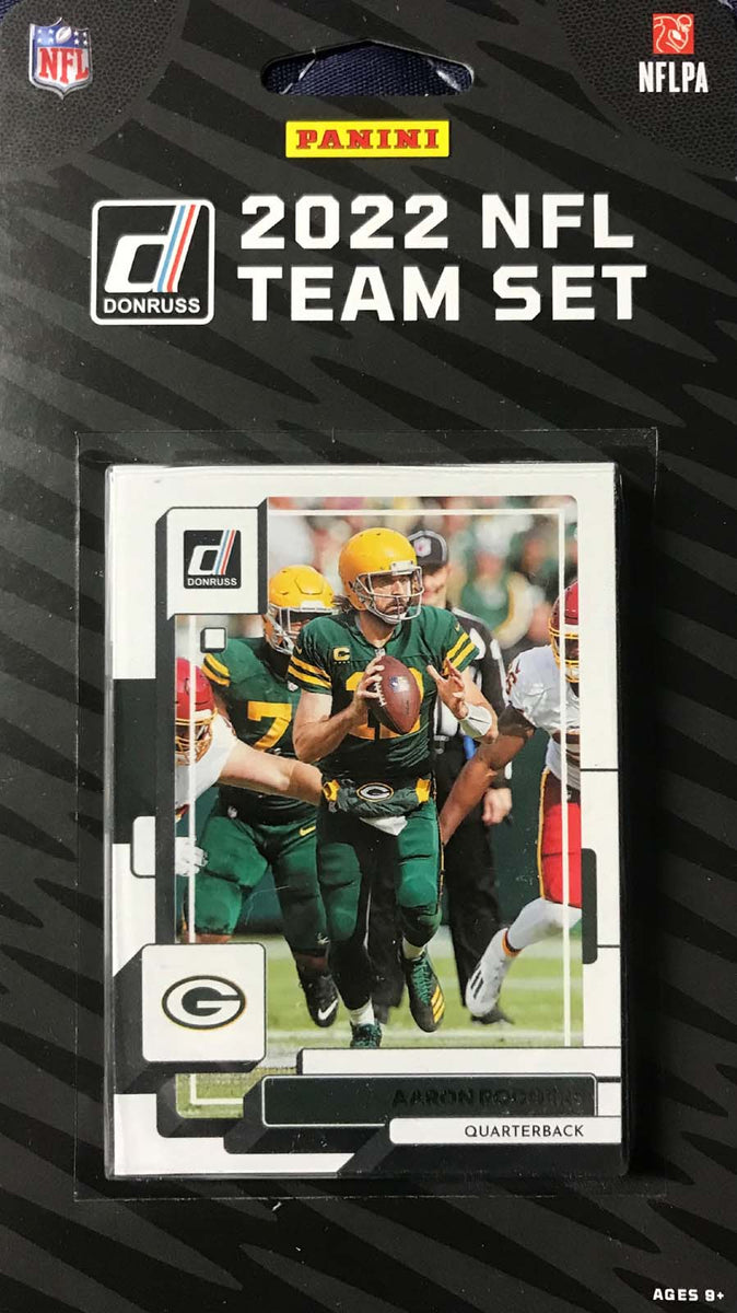 : Green Bay Packers 2021 Donruss Factory Sealed Team Set with  Aaron Rodgers, Brett Favre and 3 Rookies Plus : Collectibles & Fine Art