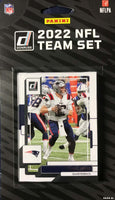 New England Patriots 2022 Donruss Factory Sealed Team Set Featuring Bailey Zappe Rated Rookie Card #329 Plus Mac Jones, Matt Judon, Kyle Dugger and Others
