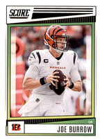 Joe Burrow 2022 Score Series Mint 3rd Year Card #194