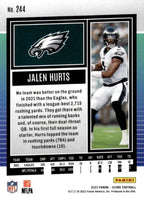 Jalen Hurts 2022 Score Series Mint 3rd Year Card #244