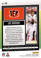 Joe Burrow 2022 Score Series Mint 3rd Year Card #194