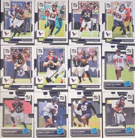 Houston Texans 2022 Donruss Factory Sealed Team Set with Rated Rookie Cards of John Metchie III and Christian Harris plus 3 other Rookies