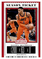 Russell Westbrook 2019 2020 Panini Contenders Draft Picks Variation Series Mint Card #45