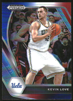 Kevin Love 2021-22 Panini Prizm Draft Picks Red White Blue Prizm Series Mint Card #55
