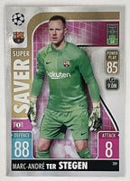 Marc-Andre ter Stegen 2021 2022 Topps Match Attax Super Saver Series Mint Card #209