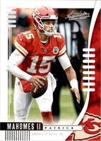 Patrick Mahomes II 2019 Panini Absolute Series Mint 3rd Year Card #38
