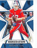Josh Allen 2020 Panini Rookies and Stars Series Mint Card #1
