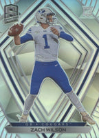 Zach Wilson 2021 Panini Chronicles Spectra Draft Picks Silver Series Mint ROOKIE Card #282