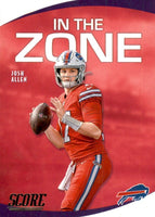 Josh Allen 2020 Score In the Zone Series Mint Card #IZ-JA